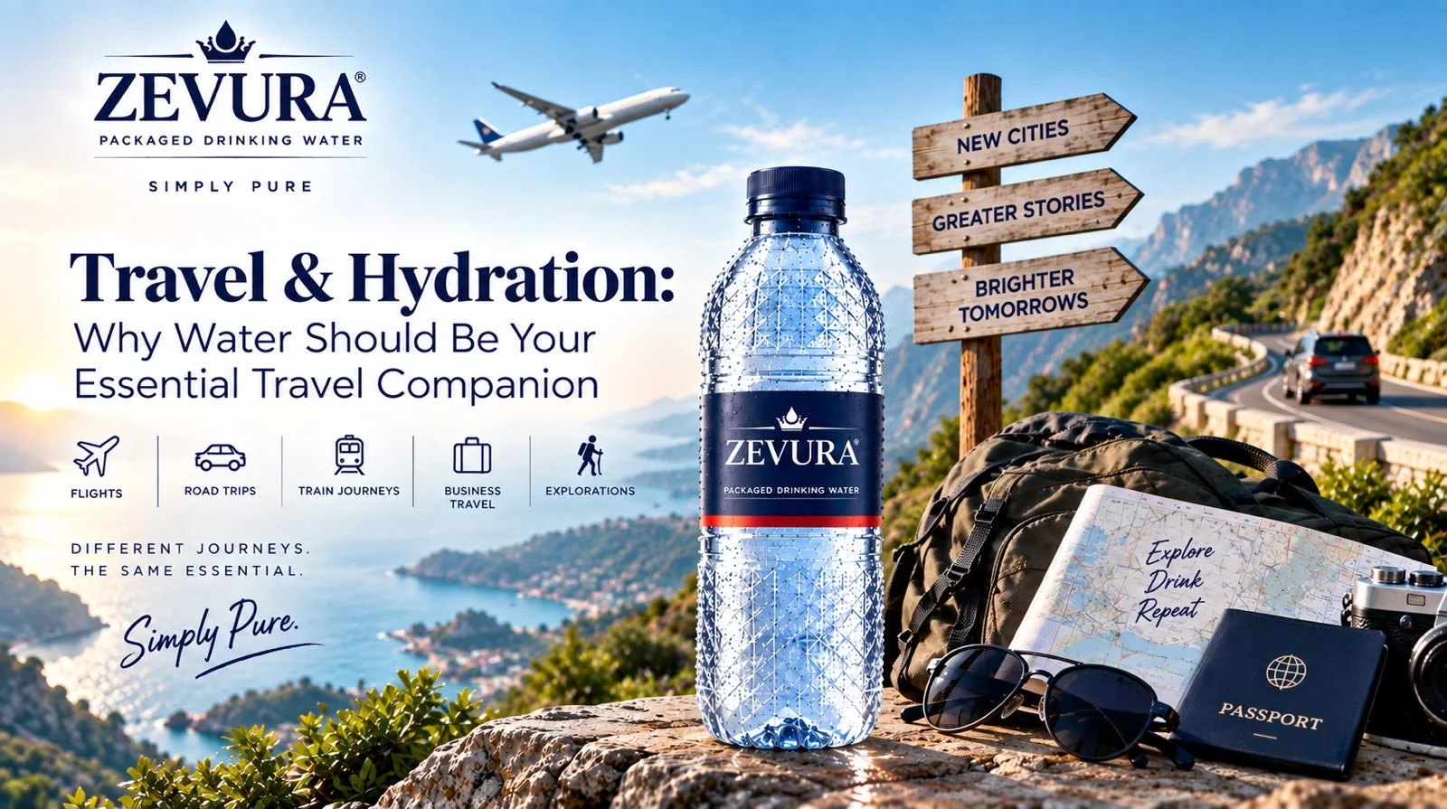 Travel & Hydration: Why Water Should Be Your Essential Travel Companion